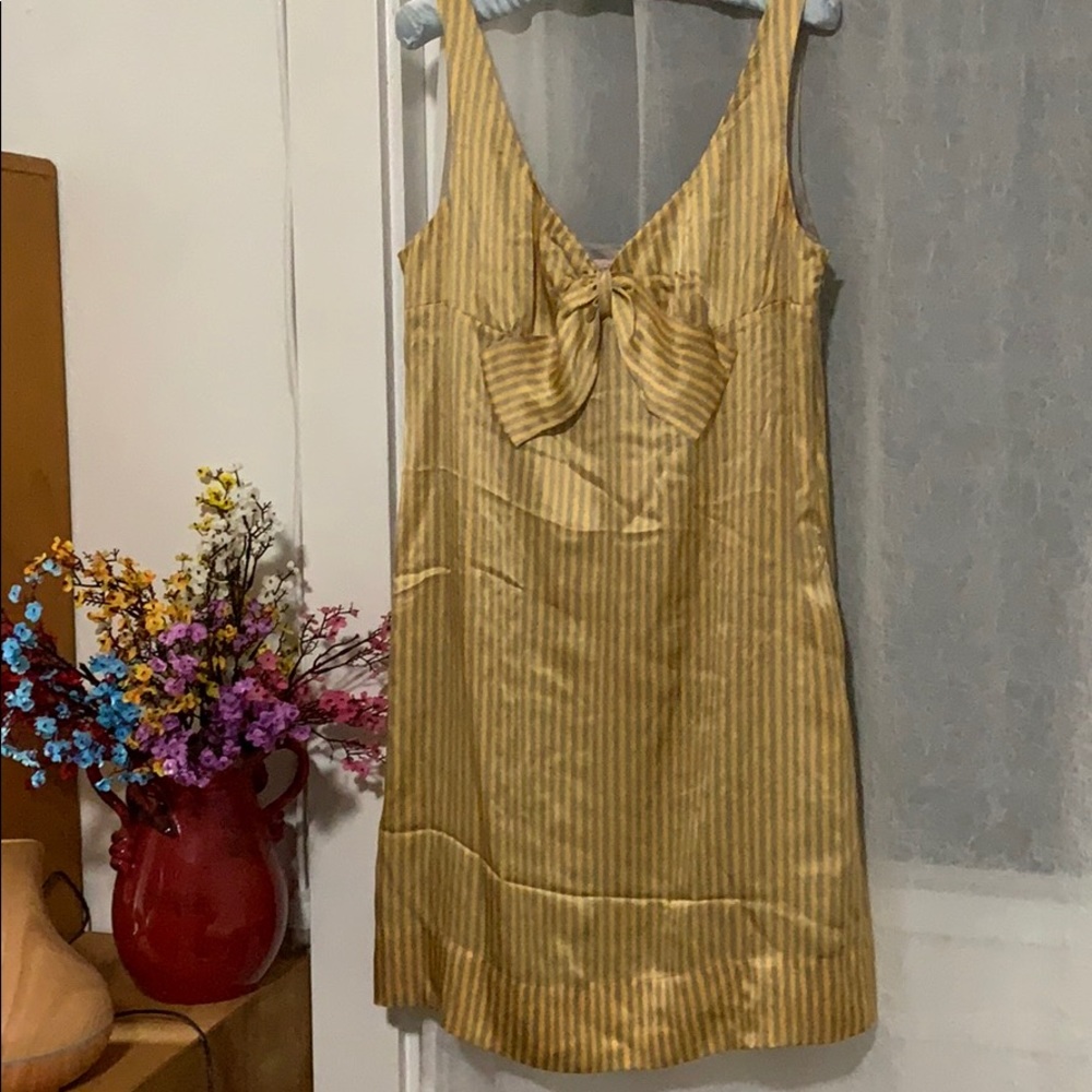 Intuitions sleeveless silk dress